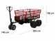 Carretilla de remolque el&eacute;ctrica GeoTech-Pro E-Truck 600 - 48V 15Ah