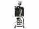 Tellarini CrystalPro Plus 10 - Filtro para vino de cartones con carro - Bomba de acero inoxidable