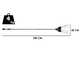 VESCO GALAXY XR14T.1 - Vareador de aceitunas con bater&iacute;a de litio - P&eacute;rtiga telesc&oacute;pica 210-320 cm - 14.4V 6Ah