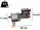 Ribimex PE12V/2500 - Cabrestante el&eacute;ctrico de bater&iacute;a 12V - 3 HP