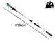 GreenBay TopCut 45 - Tijeras el&eacute;ctricas de poda con p&eacute;rtiga 150-210 cm - 2x 21.6V 4Ah - Di&aacute;metro de corte 45 mm