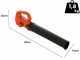 Black &amp; Decker BCBL200B-XJ - Soplador de bater&iacute;a - BATER&Iacute;A Y CARGADOR NO EST&Aacute;N INCLUIDOS