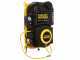 Stanley Wall Tech Pro - Compresor de aire el&eacute;ctrico monof&aacute;sico de pared, sin aceite - Motor 1.5 HP - 2 L