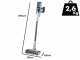 Shark FloorDetect BU1120EU - Aspiradora - Escoba de bater&iacute;a - Bater&iacute;a 18V 2.3Ah