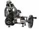 Berkel B2 Negra - Cortadora de fiambre de volante - Cuchilla de acero cromado de 265 mm