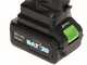 Ribimex PRBAT20/SEC - Tijeras el&eacute;ctricas de poda - 20V/4Ah - Di&aacute;metro de corte 25 mm