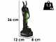 Ribimex PRBAT20/SEC - Tijeras el&eacute;ctricas de poda - 20V/4Ah - Di&aacute;metro de corte 25 mm