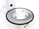 Mixer 1000 S Deluxe - Amasadora de espiral abatible - 8 Kg, 1 velocidad