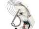 Mixer 1000 S Deluxe - Amasadora de espiral abatible - 8 Kg, 1 velocidad