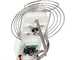 Mixer 1000 S Deluxe - Amasadora de espiral abatible - 8 Kg, 1 velocidad