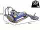 BullMach Maia 115 SH - Trituradora para tractor - Disco interfilas - Serie media - Desplazamiento hidr&aacute;ulico