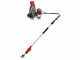 Blue Bird GX50 - Desbrozadora + Vibrador con gancho de gasolina cm 280 motor de mochila Honda - Vibrador de aceitunas