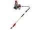 Blue Bird GX50 - Desbrozadora + Vibrador con gancho de gasolina cm 180 motor de mochila Honda - Vibrador de aceitunas