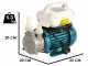 Tellarini ALM 20-SR - Bomba el&eacute;ctrica de trasiego de acero inoxidable - Racores de nailon recto+curvo