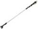 Ribimex PRBAT20/SEC - Tijeras el&eacute;ctricas de poda con p&eacute;rtiga 147-203 cm - 20V/4Ah