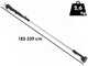 Ribimex PRBAT20/SEC - Tijeras el&eacute;ctricas de poda con p&eacute;rtiga 147-203 cm - 20V/4Ah