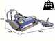 BullMach Maia 135 SH - Trituradora para tractor - Disco interfilas - Serie media - Desplazamiento hidr&aacute;ulico