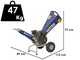 BullMach Hercules 50 L - Biotrituradora de gasolina - Motor Loncin H200 196cc