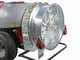 Atomizador de arrastre Gray T Car 1500/90 con enganche para tractor para tratamientos fitosanitarios - Capacidad 1500L - Bomba AR1203