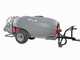 Atomizador de arrastre Gray T Car 1500/90 con enganche para tractor para tratamientos fitosanitarios - Capacidad 1500L - Bomba AR1203