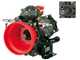 Atomizador de arrastre Gray T Car 1500/90 con enganche para tractor para tratamientos fitosanitarios - Capacidad 1500L - Bomba AR1203