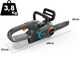 Gardena PowerSaw 250/18V - Electrosierra de bater&iacute;a - Espada de 25cm - BATER&Iacute;A Y CARGADOR NO EST&Aacute;N INCLUIDOS