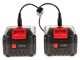 Kit Sbaraglia Tecno Cordless - 2x Bater&iacute;as 21V/5.2 Ah + 1x Cargador