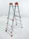 Gierre Peppina AL020DS - 2x8 pelda&ntilde;os, 4,70 m - Escalera telesc&oacute;pica de aluminio
