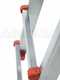 Gierre Peppina AL020DS - 2x8 pelda&ntilde;os, 4,70 m - Escalera telesc&oacute;pica de aluminio