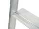 Gierre Stabila AL710DS - 4 pelda&ntilde;os, 1,47 m - Escalera de aluminio con caballete