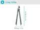 Gardena EnergyCut Pro L - Cortarramas de yunque - Longitud 75 cm