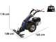 BullMach Chimera 400 - Motosegadora multifunci&oacute;n de gasolina - 420cc - 11,5 HP