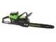 Greenworks GD60CS40K4 - Electrosierra de bater&iacute;a 60V 4Ah - Espada de 40cm