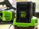 Greenworks GD60CS40K4 - Electrosierra de bater&iacute;a 60V 4Ah - Espada de 40cm