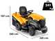 Stiga Estate 7102 W Special - Tractor cortac&eacute;sped - Motor Honda GXV 630