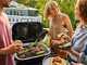 Weber Lumin con soporte - Barbacoa el&eacute;ctrica port&aacute;til