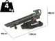 Gardena PowerJet Collect 18 P4A - Soplador Aspirador de bater&iacute;a - 18V 4Ah