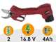 Archman FE04-25 - Tijeras de poda de bater&iacute;a - 2x 16.8V 2.5Ah