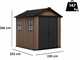 Keter Newton plus 757/775 - Caseta de jard&iacute;n - Con ventanas - 230x223.8x246 cm