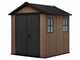Keter Newton plus 757/775 - Caseta de jard&iacute;n - Con ventanas - 230x223.8x246 cm