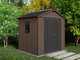 Keter Newton plus 757/775 - Caseta de jard&iacute;n - Con ventanas - 230x223.8x246 cm
