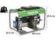 Generador de corriente monof&aacute;sico 9,5 kw - Energy EY-12MB AVR - Motor Briggs