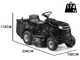 Alpina AT4 98 HWA - Tractor cortac&eacute;sped - recogedor - cambio hidrost&aacute;tico