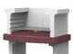Linea VZ Ischia New - Barbacoa de obra de carb&oacute;n