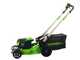 Greenworks GD60LM51SPK4 - Cortac&eacute;sped autopropulsado de bater&iacute;a - 60V/4Ah - Corte 51 cm