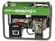 Energy EY-7MDE AVR - Generador de corriente di&eacute;sel con AVR 5 kW - Continua 4,5 Monof&aacute;sica