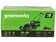 Greenworks GD48LM46SPIIK4 - Cortac&eacute;sped autopropulsado de bater&iacute;a - 48V/4Ah - Corte 46 cm