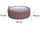 Bestway Lay-Z-Spa Hawaii AirJet 6001G - &Oslash;196x71 cm - Piscina hidromasaje spa