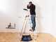 Hailo ProfiStep XXL, 5 pelda&ntilde;os, 1,68 m - Escalera de aluminio con caballete
