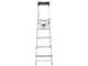 Hailo L60, 4 pelda&ntilde;os, 1.46 m - Escalera de aluminio con caballete - Ultraligera